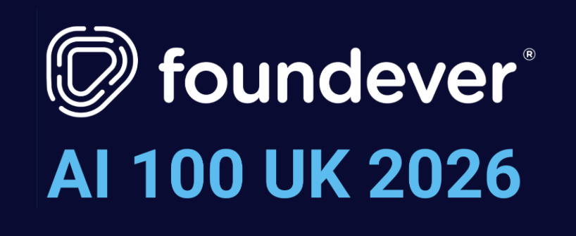 Foundever AI 100 UK 2026 finalist badge